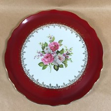 Old Foley Roses Cake Plate