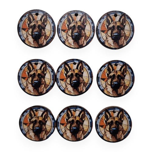 German shepherd printed mini - german,