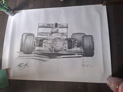 Print michael schumacher - michael,