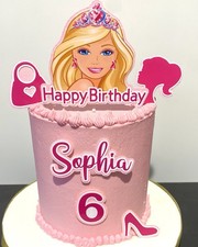 Barbie Cake Topper Set
