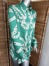 Et Vous Green satin style