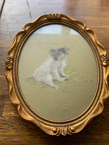 Jack russell original pastel - original,