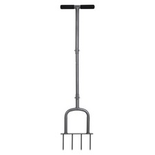 Manual Lawn Aerator Compacted