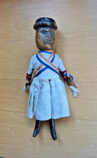 A rare 19th century  "jigger" form lady morris dancer in traditional costume.
