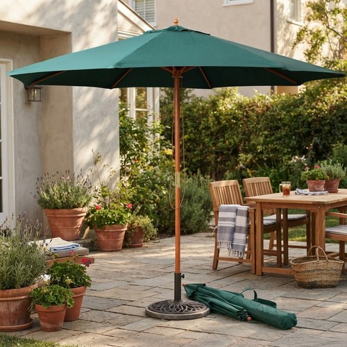 Stylish round wooden - 2.7m,