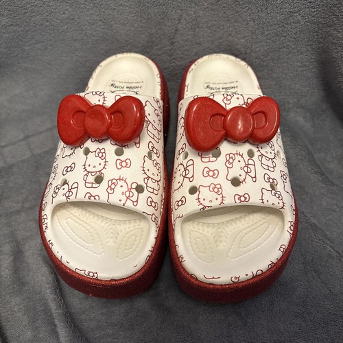 Hello kitty crocs - kitty,
