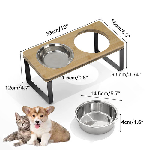 Cat dog food feeding - food, stand