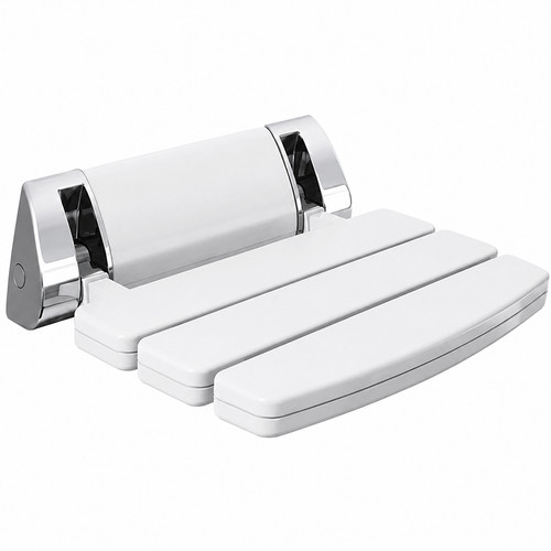 Wall mounted folding shower - wall,