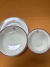 Hampshire regiment dinner service Victorian plates bowls cup etc lot 3