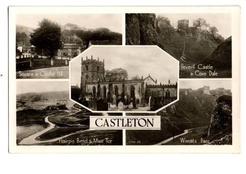 Derbyshire castleton p - castleton., r/p.