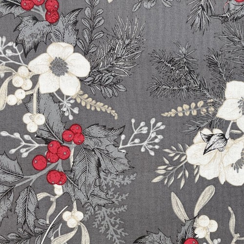 Christmas fabric floral - christmas,
