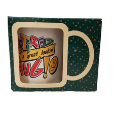 Retired with a great looking Mug. VINTAGE GIFT 1997 Laid Back. NEW IN BOX .