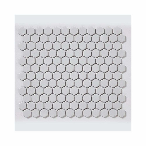 Hexagon white gloss - (2.3cm, x