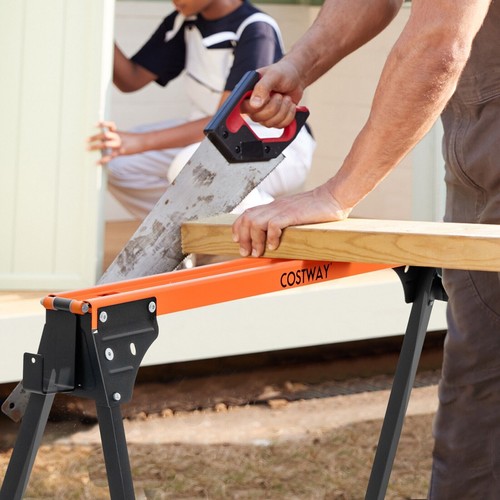 Pack foldable saw horses - saw,