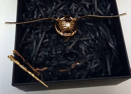 Harry potter replica - potter, golden