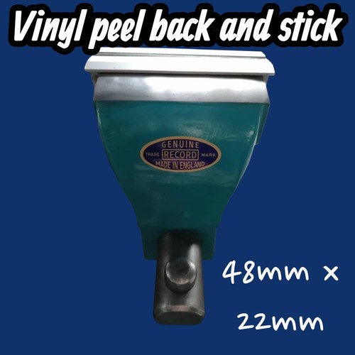 Vinyl record trademark decal - vinyl,