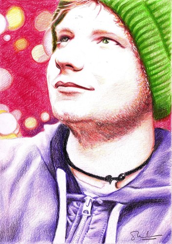 Original drawing sheeran - original, ed
