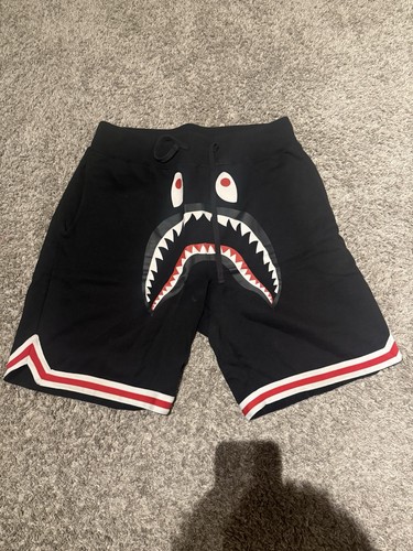 Bape black shorts with - shorts,