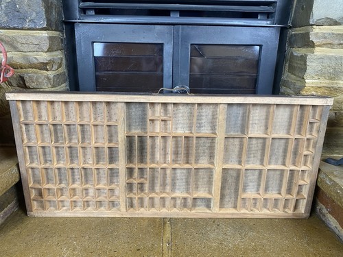 Vintage letterpress wood - vintage,