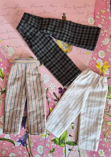 Ooak blythe doll trousers - blythe,