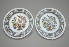 2 X Wood & Sons Burslem "Dorset" Plate 25 Cm Diameter