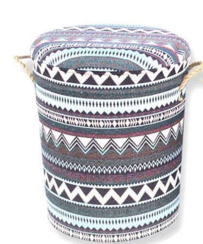 Metal stool padded storage - metal,