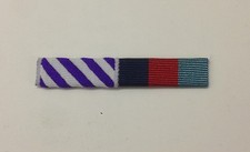 DFC & 1939 45 Star Medal Ribbon Bar, Distinguished Flying Cross, Sew on or Pin