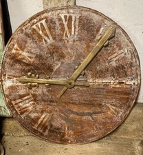 Large Vintage Tower Clock Face