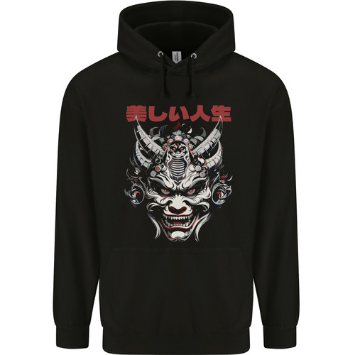 Japanese oni mask - oni, mens