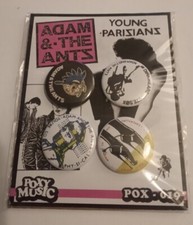 Adam & The Ants - Badge Set -