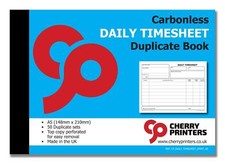 Cherry NCR Daily Timesheet