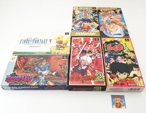 Lot nintendo super famicom - 6,