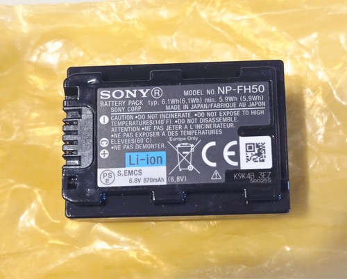 New genuine sony fh50 - , np-fh50