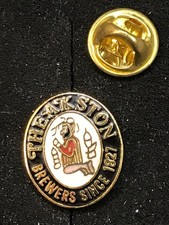 Theakstons Brewery enamel lapel badge