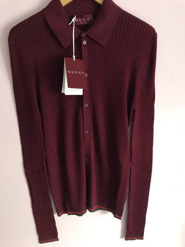 Gucci fine cashmere silk polo - cashmere,