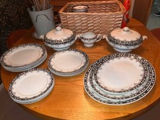 antique dinner service
