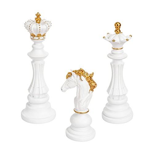 Decorative chess pieces - pieces, set