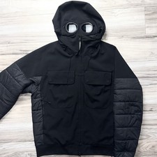 CP COMPANY Shell-R Mixed Full Zip Goggle Jacket XL ptp23.5” RRP £495