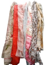 7 X Vintage Ladies Scarves