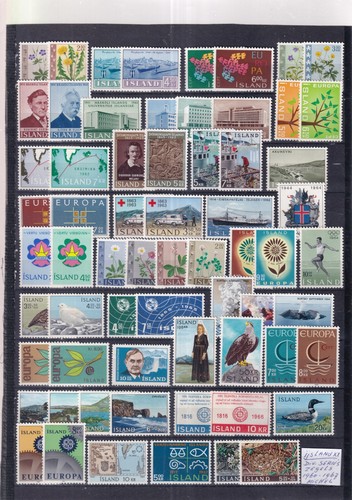Iceland 1960 mnh nice - mnh, lot