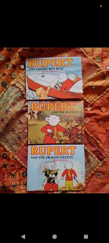 Vintage rupert the bear book - vintage,