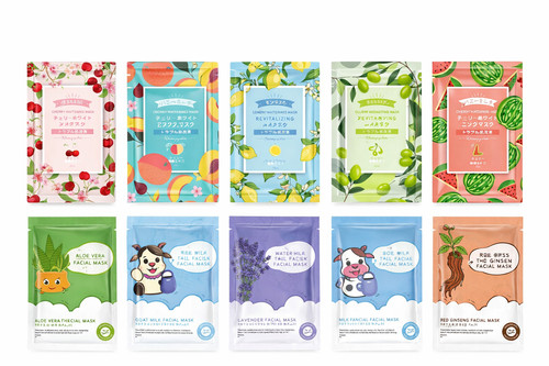 10x facial sheet - mask, aloe