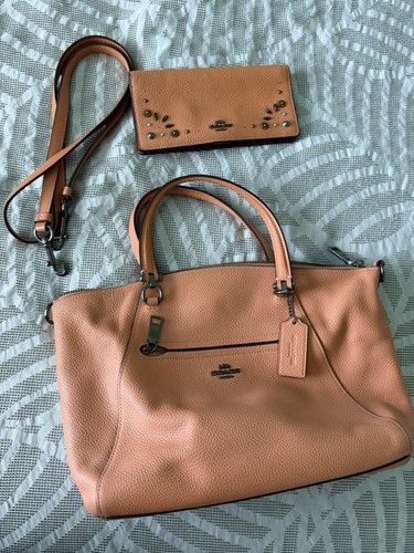 Coach peach pink - peach, bag