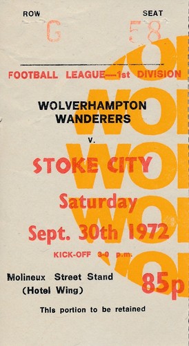 Ticket wolves stoke city - ticket:,