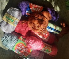 Lot Of Wool and Acrylic Yarn