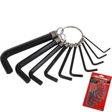 10pc Metric Hex Allen Key Tool Set Allan Alan 1/16" - 3/8" CT0369