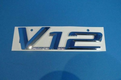 V12 nameplate e32 - e31, e38