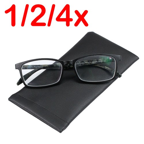 Faux leather soft glasses - leather,