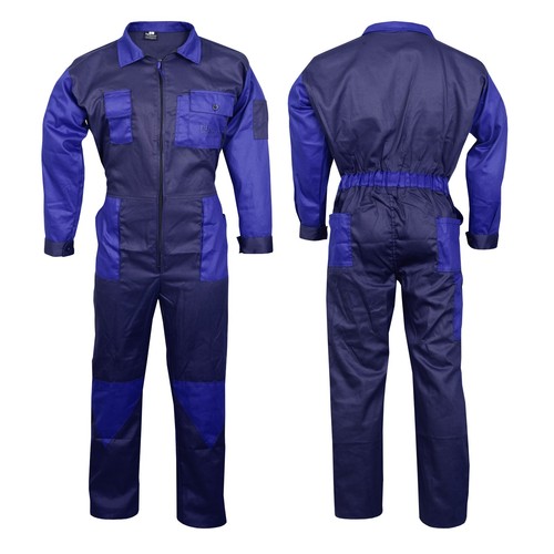 Navy blue coveralls boiler - blue,
