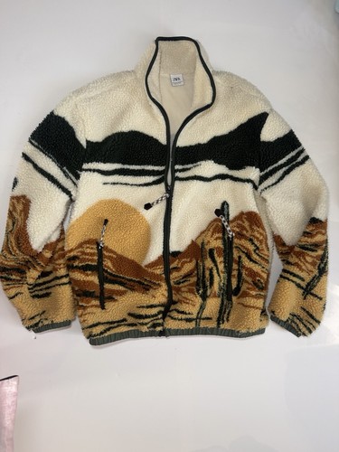 Zara desert landscape fleece - zara,